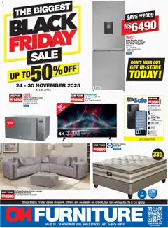 Preview OK Furniture - Namibia Black Friday valid from 24/11/2025