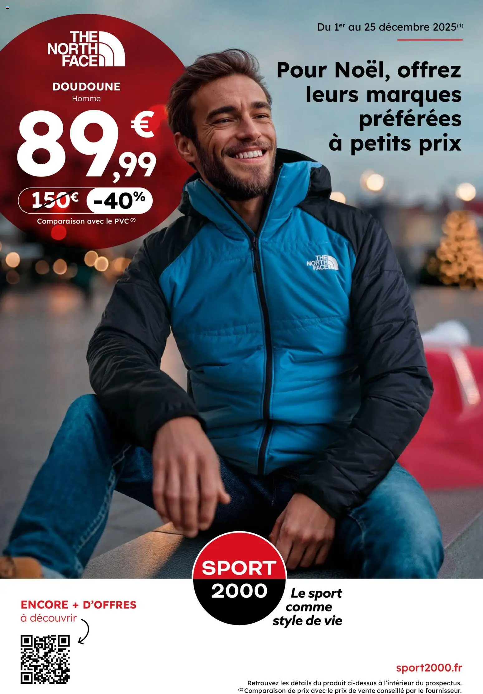 Sport 2000 catalogue Noël - page 1 - valable à partir du 01/12/2025