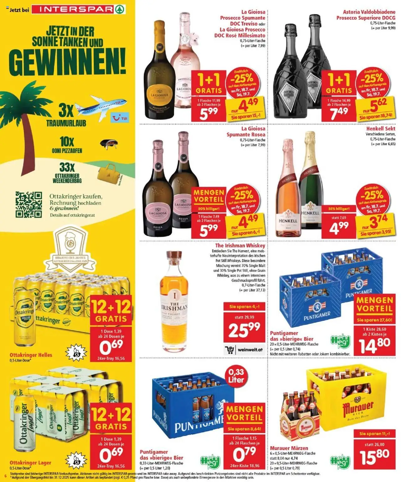 Interspar Flugblatt - Burgenland  - Seite 6- gültig ab 15.07.2025