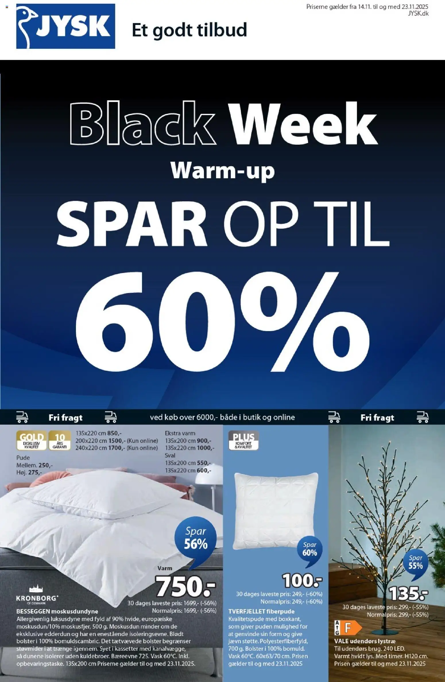 JYSK - Black Friday - side 1- gyldig fra 14/11/2025