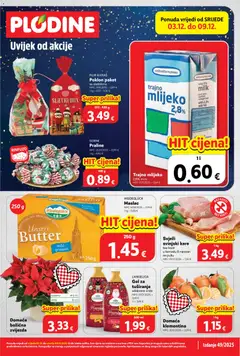 Plodine katalog od 03.12.2025