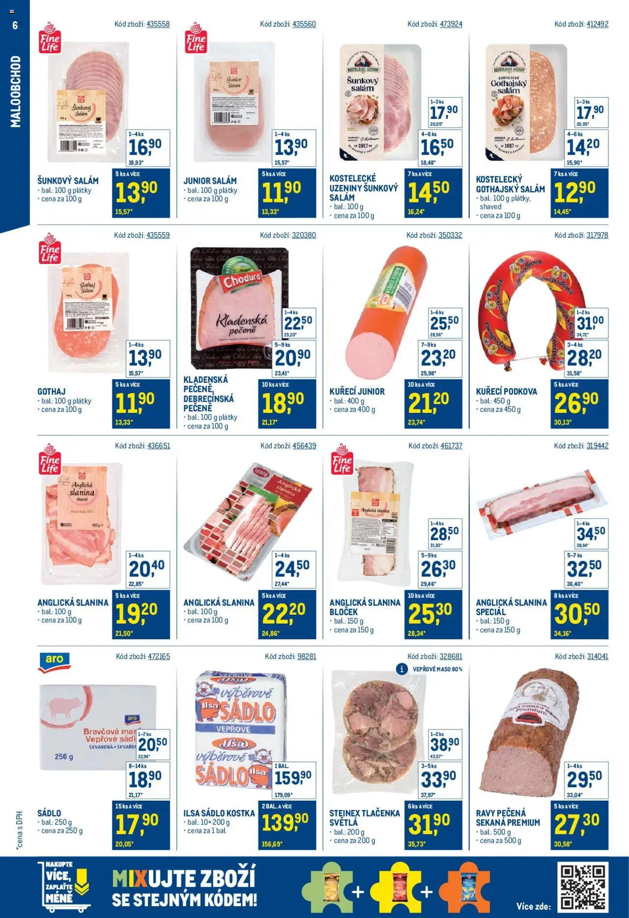 Makro leták - Stabilně výhodná cena - maloobchod - strana 6- platný od 21.05.2025