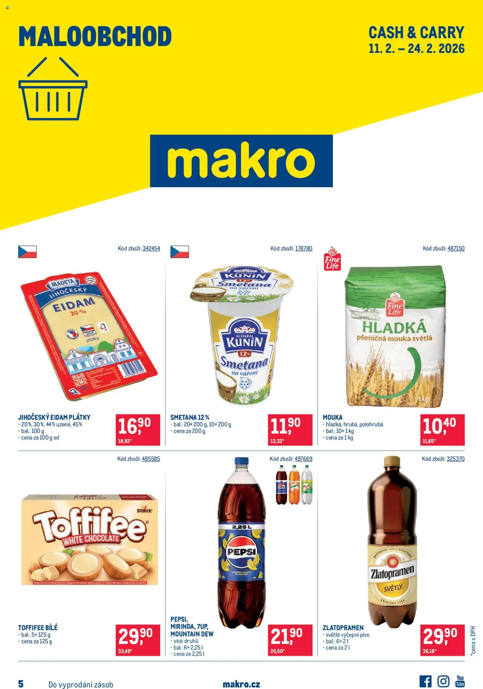 Makro leták - Maloobchod - strana 1- platný od 11.02.2026