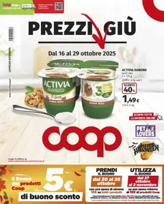 Anteprima Volantino COOP	 valida dal 16/10/2025