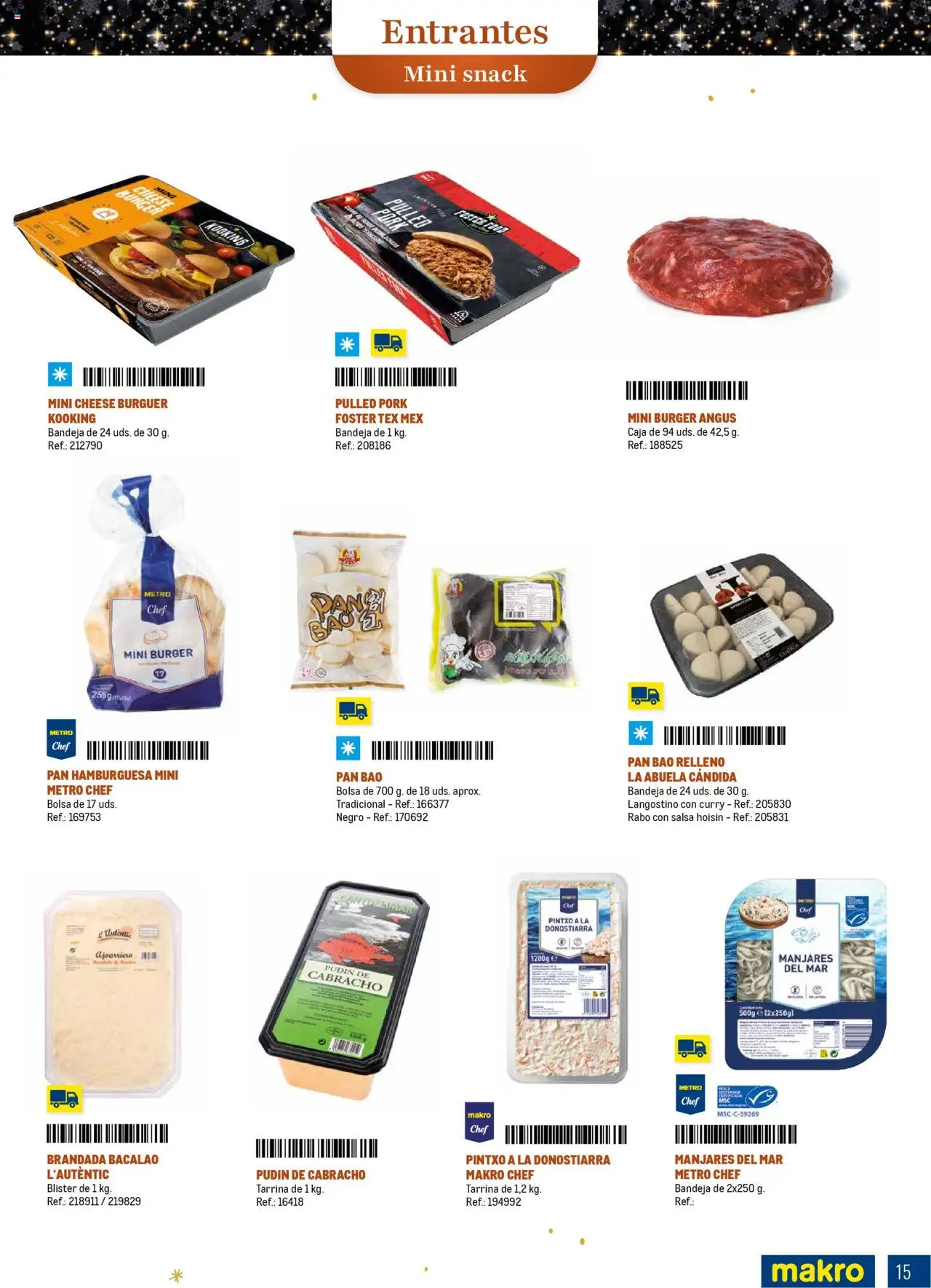 Makro - Comidas y Cenas de Navidad Norte 2 - Página de 15 - Válido desde 03/10/2025