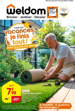Aperçu Weldom catalogue valable à partir du 23/07/2025