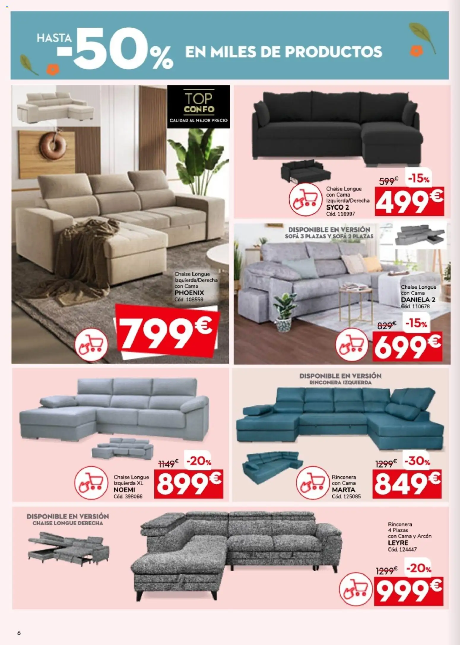 Conforama folleto - Página de 6 - Válido desde 26/03/2026