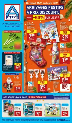 Aperçu Aldi catalogue semaine 46 valable à partir du 11/11/2025