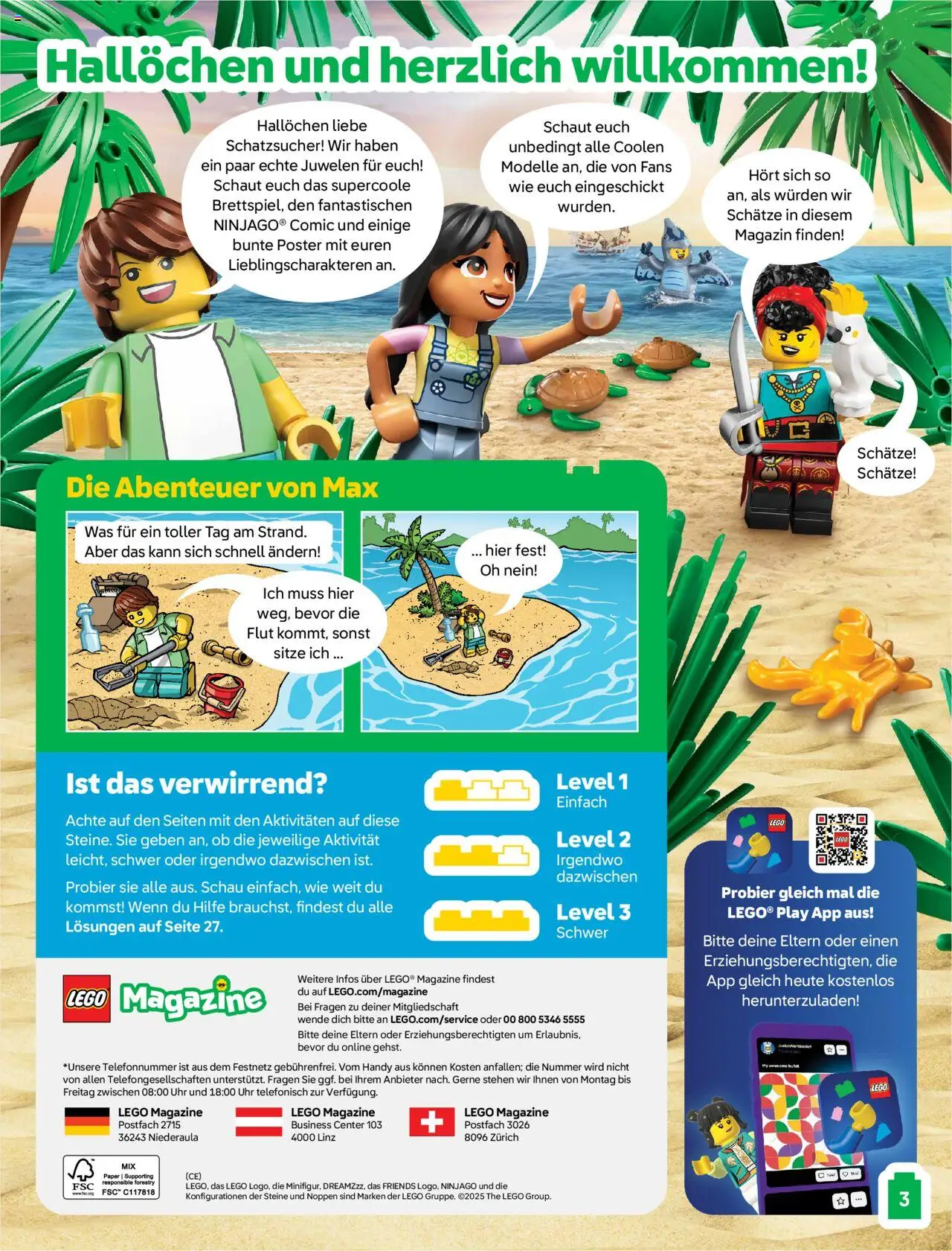 Lego The Magazine Jul-Okt 5-7 - Seite 3- gültig ab 09.07.2025