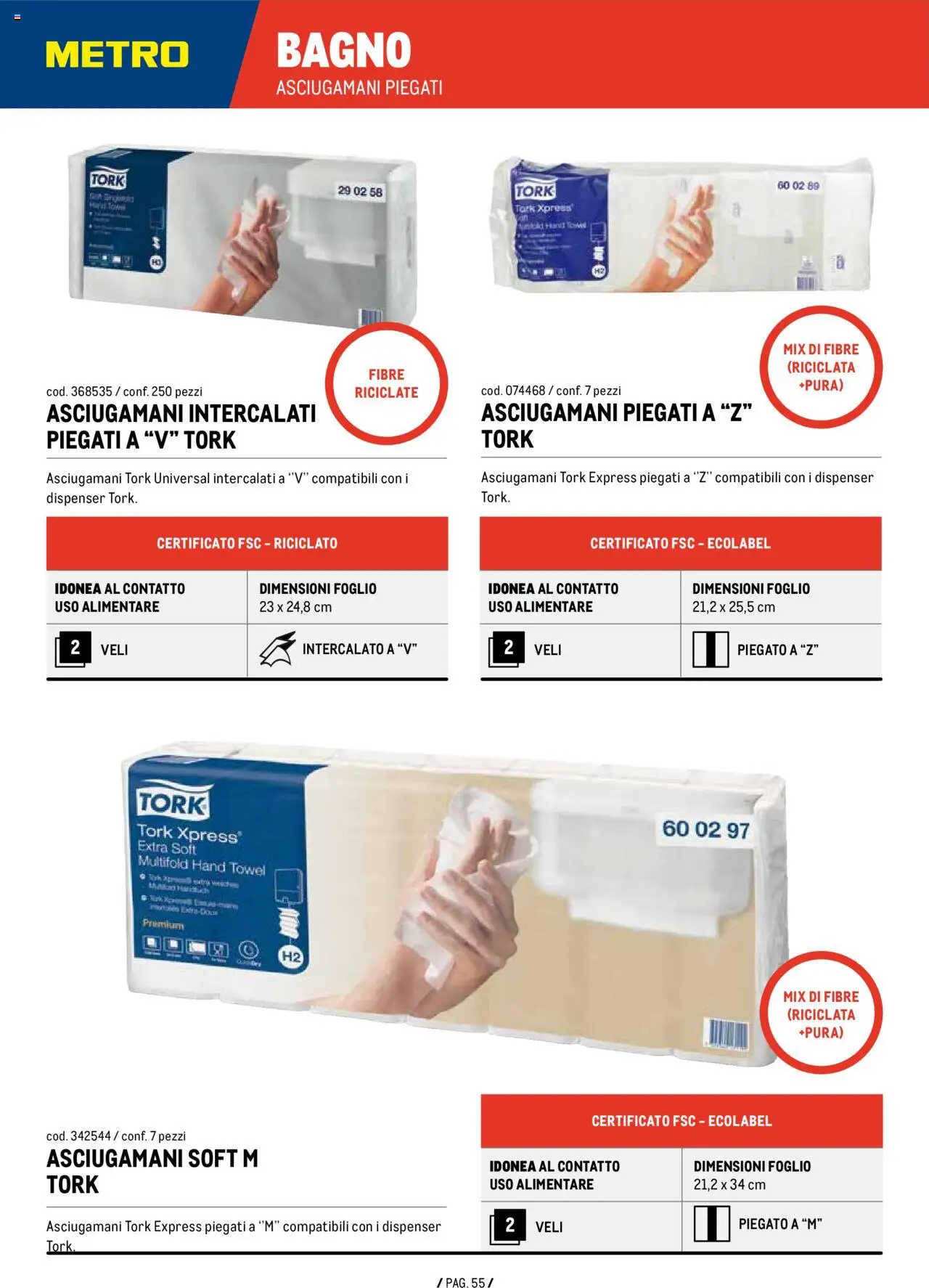 Metro Detergenza Professionale catalogo - pagina 55 - valido dal 11/09/2025