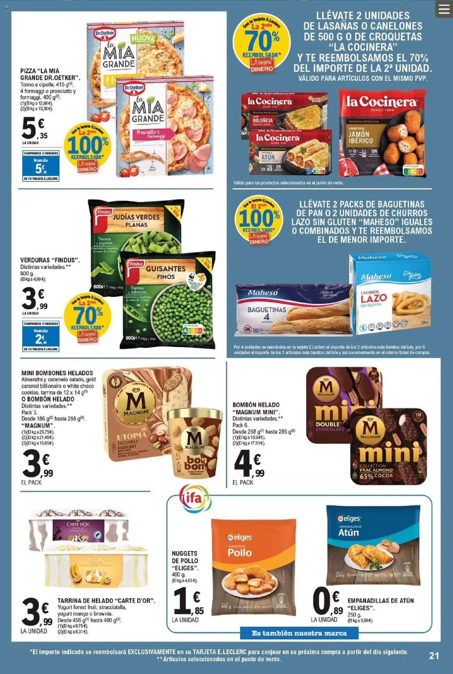 E.Leclerc folleto - Página de 21 - Válido desde 22/04/2026