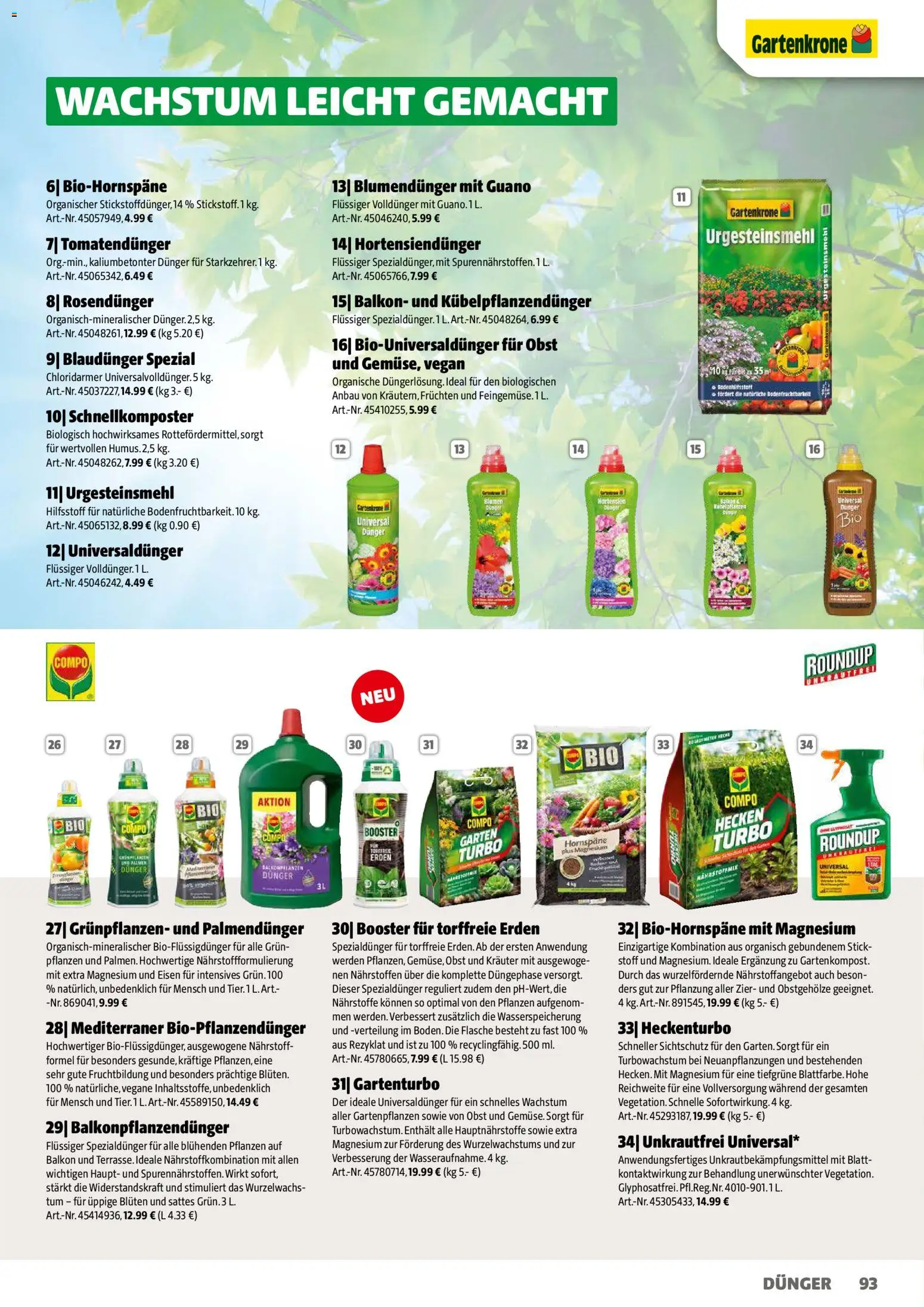 Hagebau Gartenjahr - page 93- valid from 13.03.2026