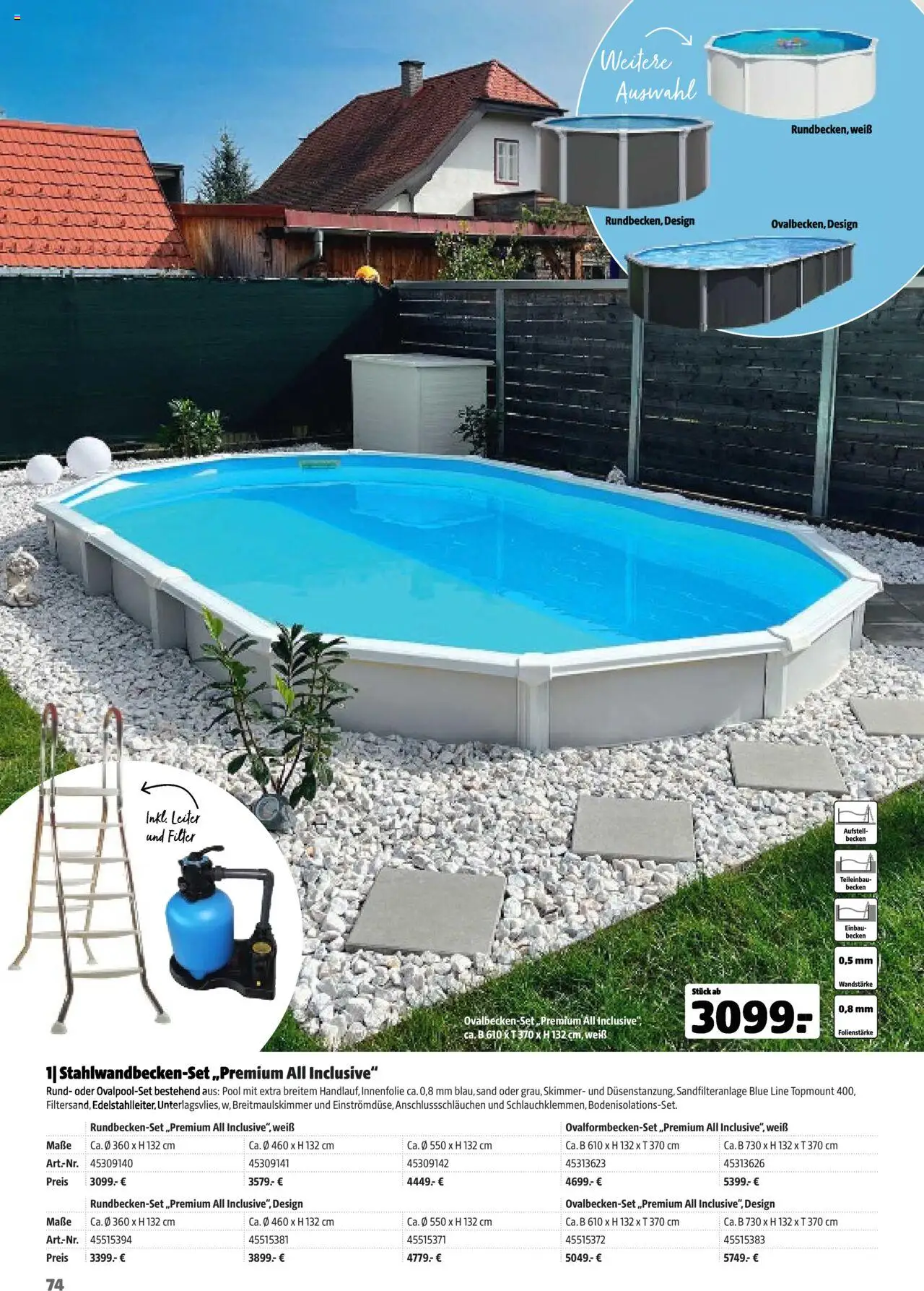 Hagebau Gartenkatalog 2025 - Seite 74- gültig ab 05.03.2025