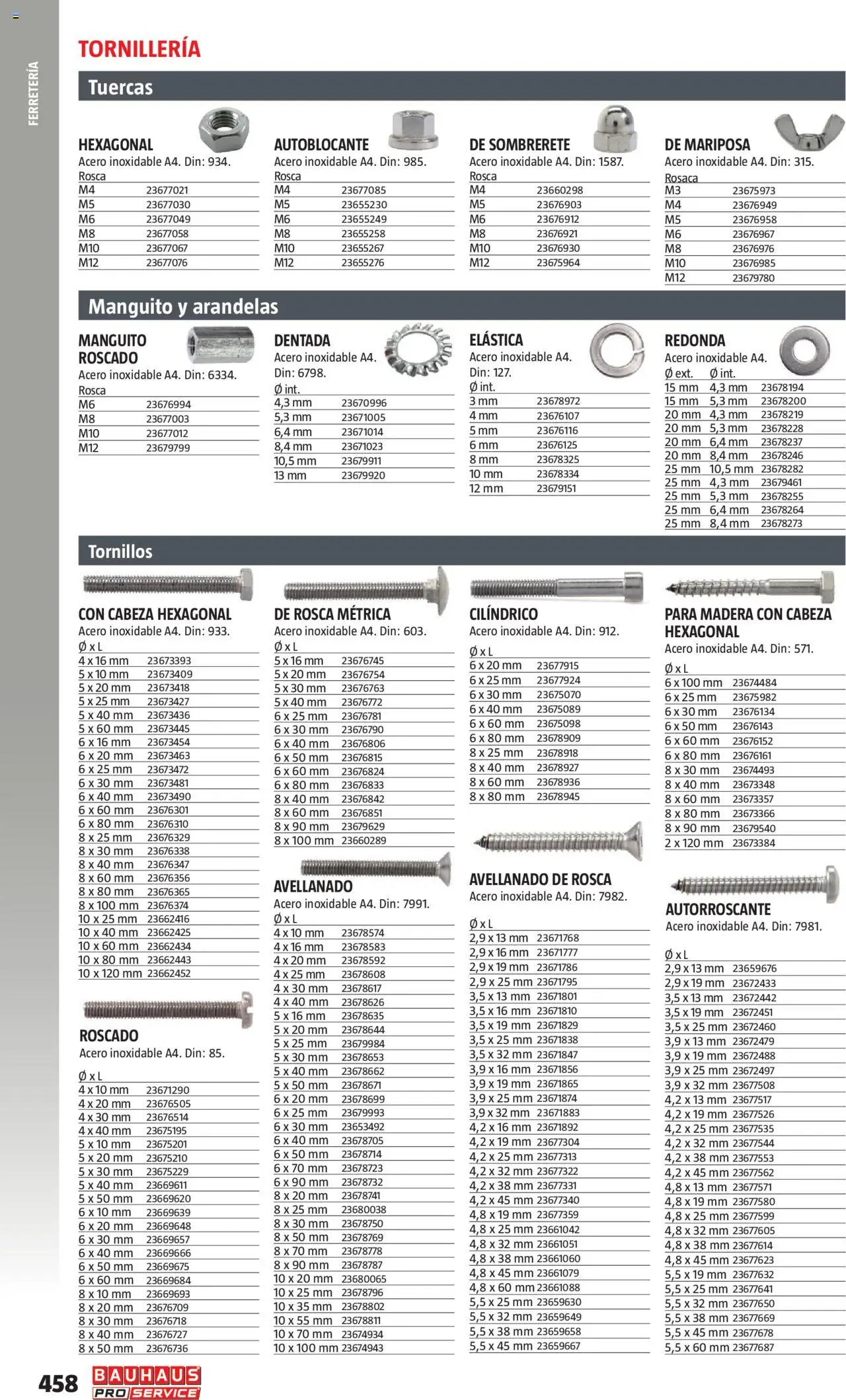 Bauhaus - ProService  - Página de 458 - Válido desde 24/02/2025