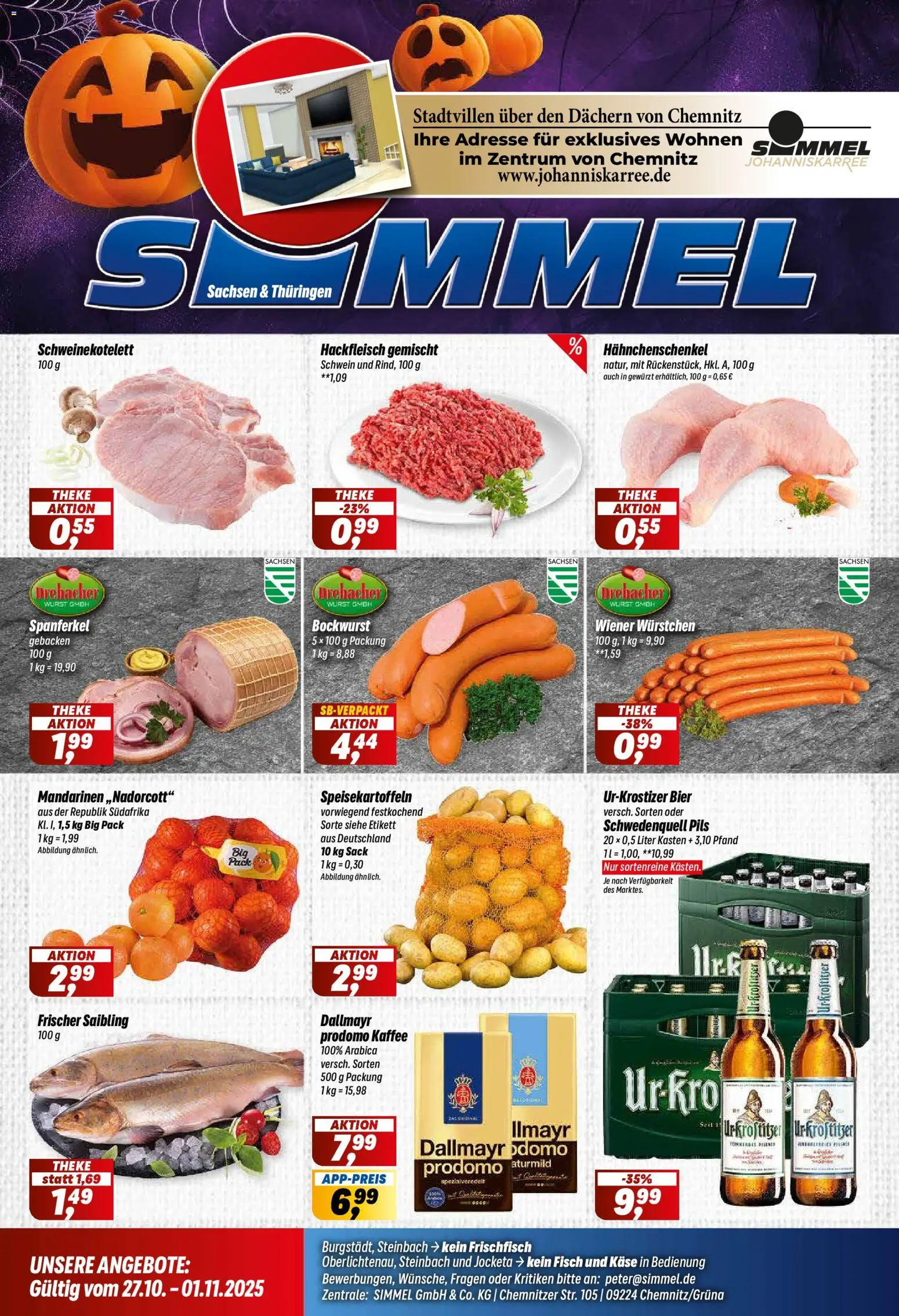 Simmel Prospekt 	 - Seite 1 - gültig ab 27.10.2025