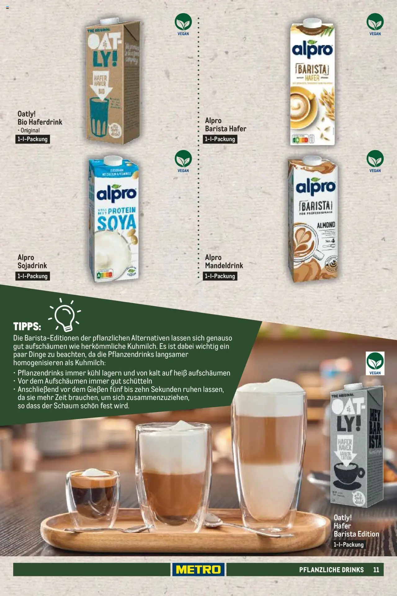 Metro Sortimentskatalog Vegane & Vegetarische Alternativen - Seite 11 - gültig ab 22.08.2024