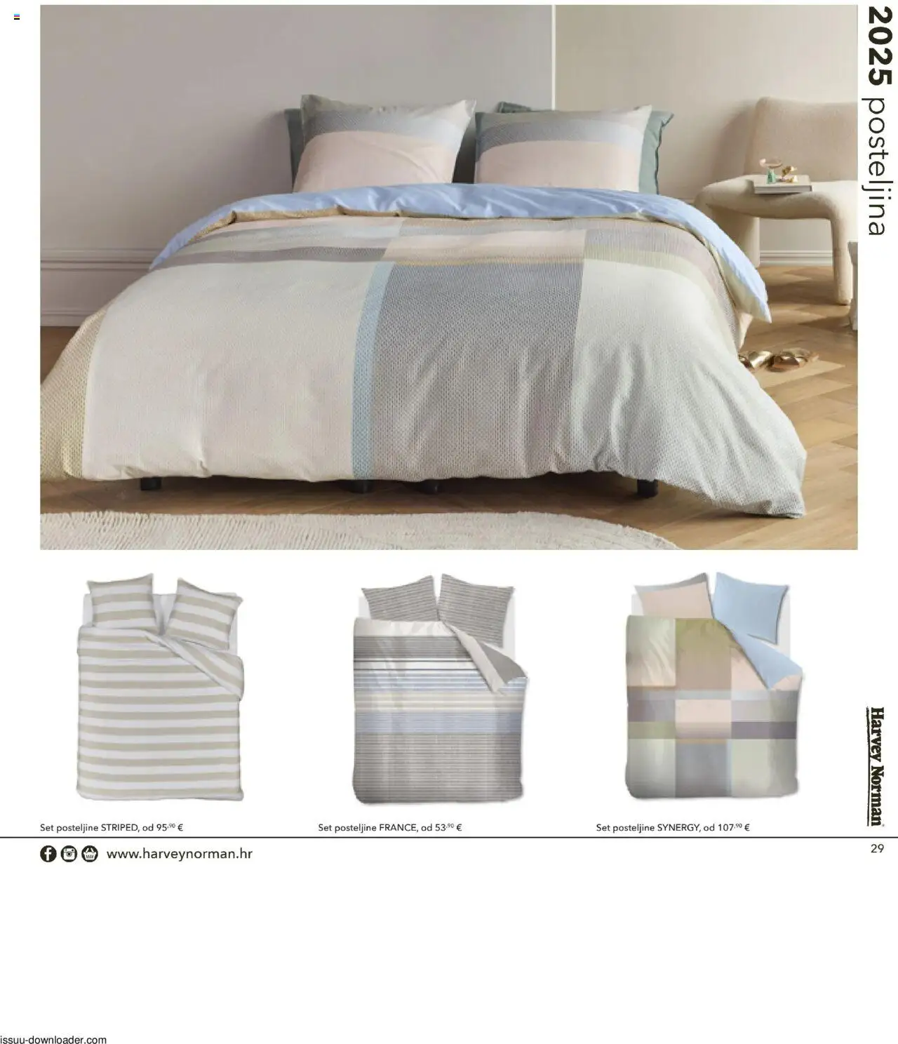 Katalog Harvey Norman - Nova kolekcija posteljina. Svježe. Udobno. U bojama. - stranica 29- važeći od 15.05.2025