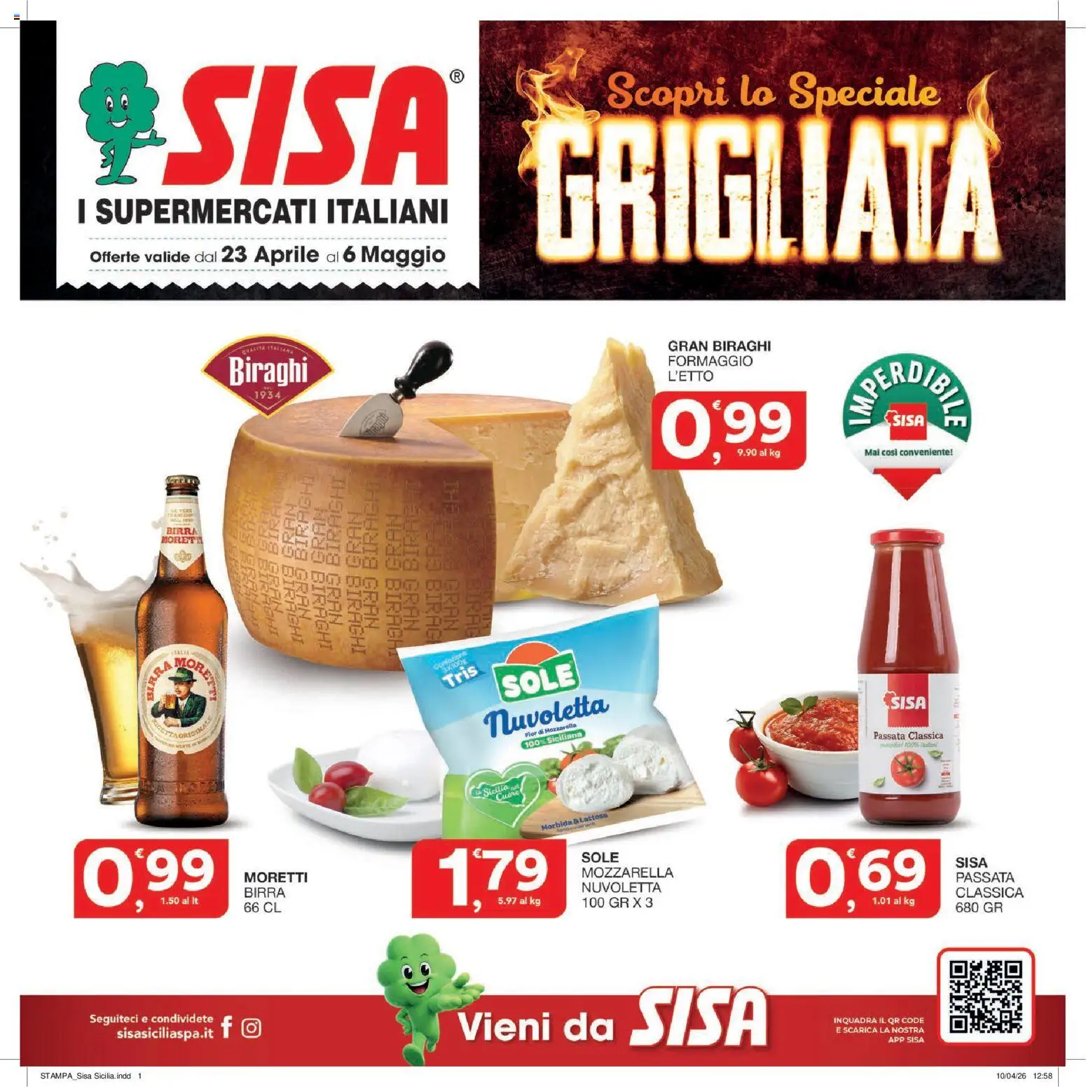 SISA volantino - pagina 1 - valido dal 23/04/2026