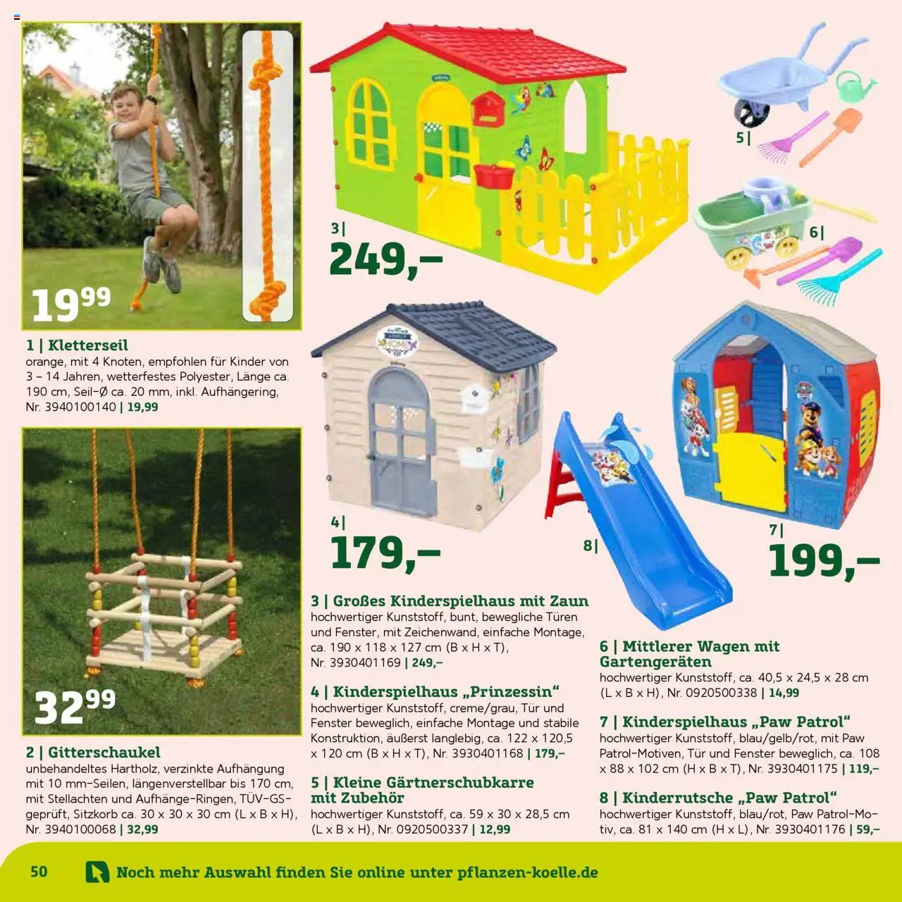 Pflanzen-Kölle Gartenmöbel Katalog 2025 - Seite 50 - gültig ab 22.01.2025