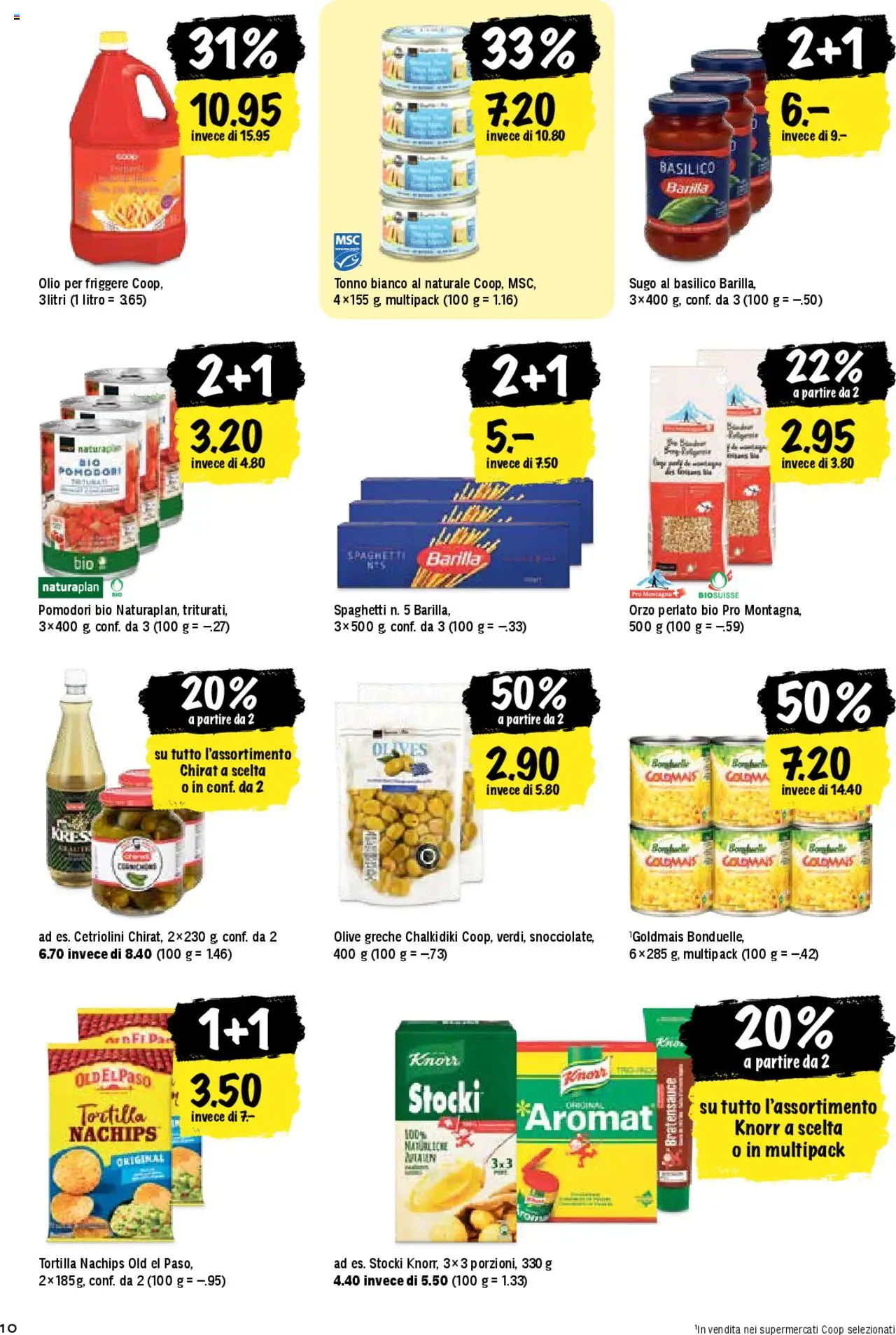 Coop Una settimana di azioni - Seite 10- gültig ab 17.07.2025