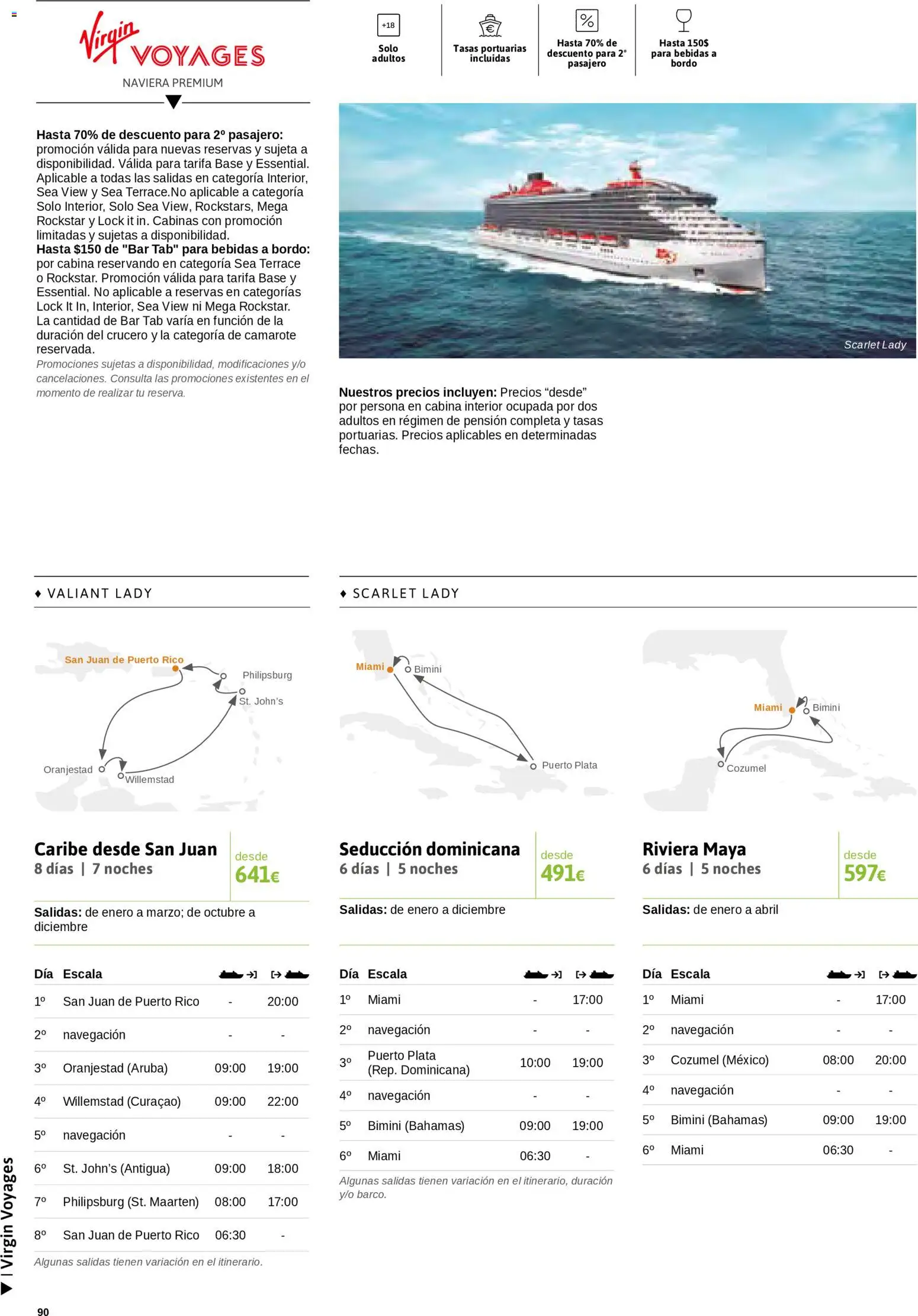 Viajes El Corte Inglés Cruceros marítimos - Página de 91 - Válido desde 01/01/2026