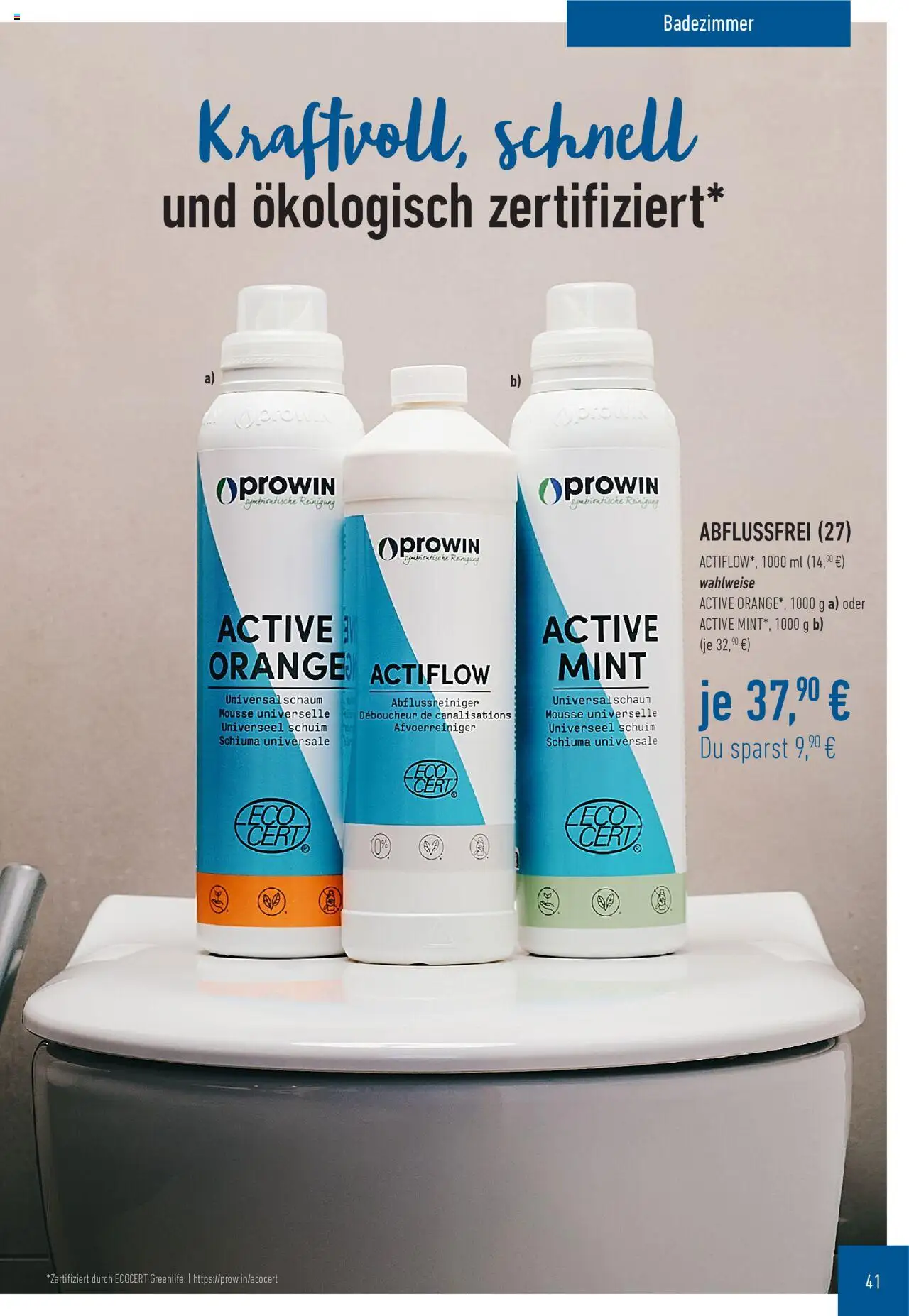 Katalog ProWin Juli/Dezember 2025 - Seite 41 - gültig ab 01.07.2025