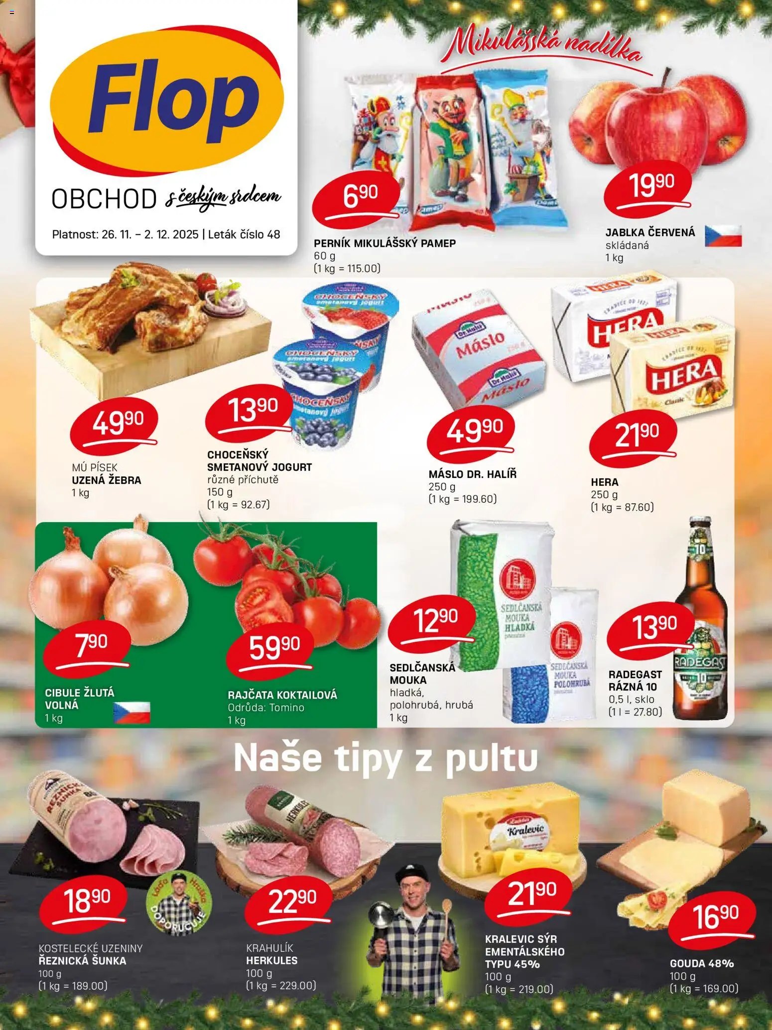 Flop leták - strana 1- platný od 26.11.2025