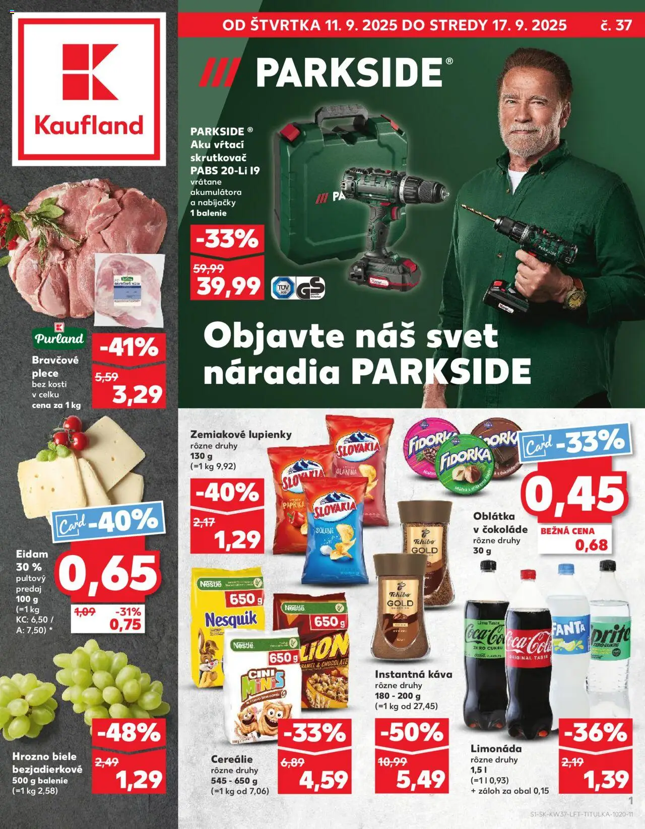 Kaufland SK Bratislava-Devínska Nová Ves - 1oldal - érvényes 2025.09.11.-tól