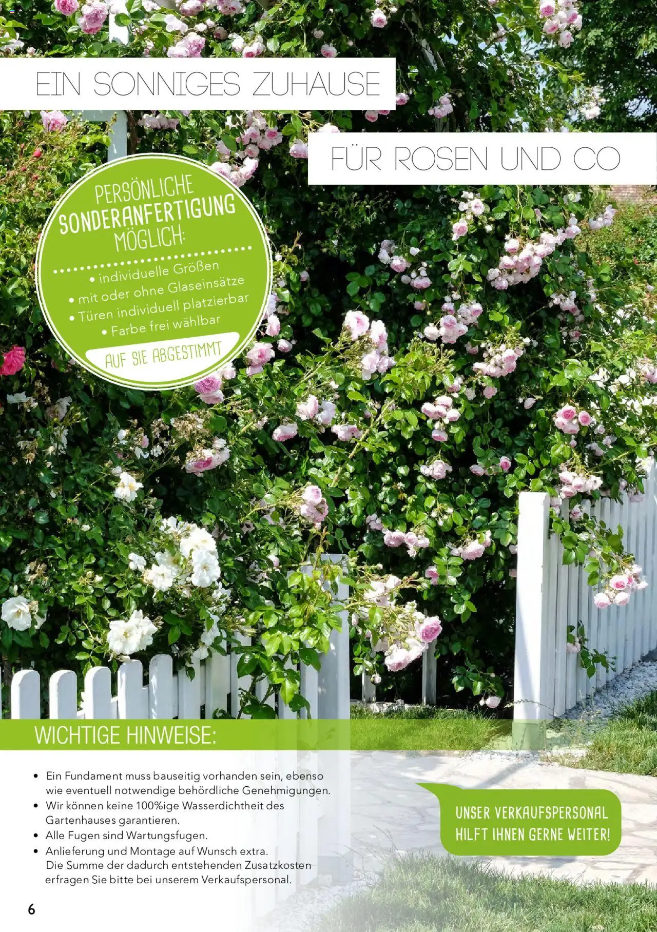 Rahaus Prospekt Gartenhäuser - Seite 6 - gültig ab 01.09.2022