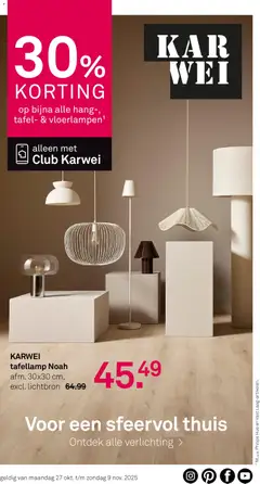 KARWEI - Folder geldig vanaf 27-10-2025