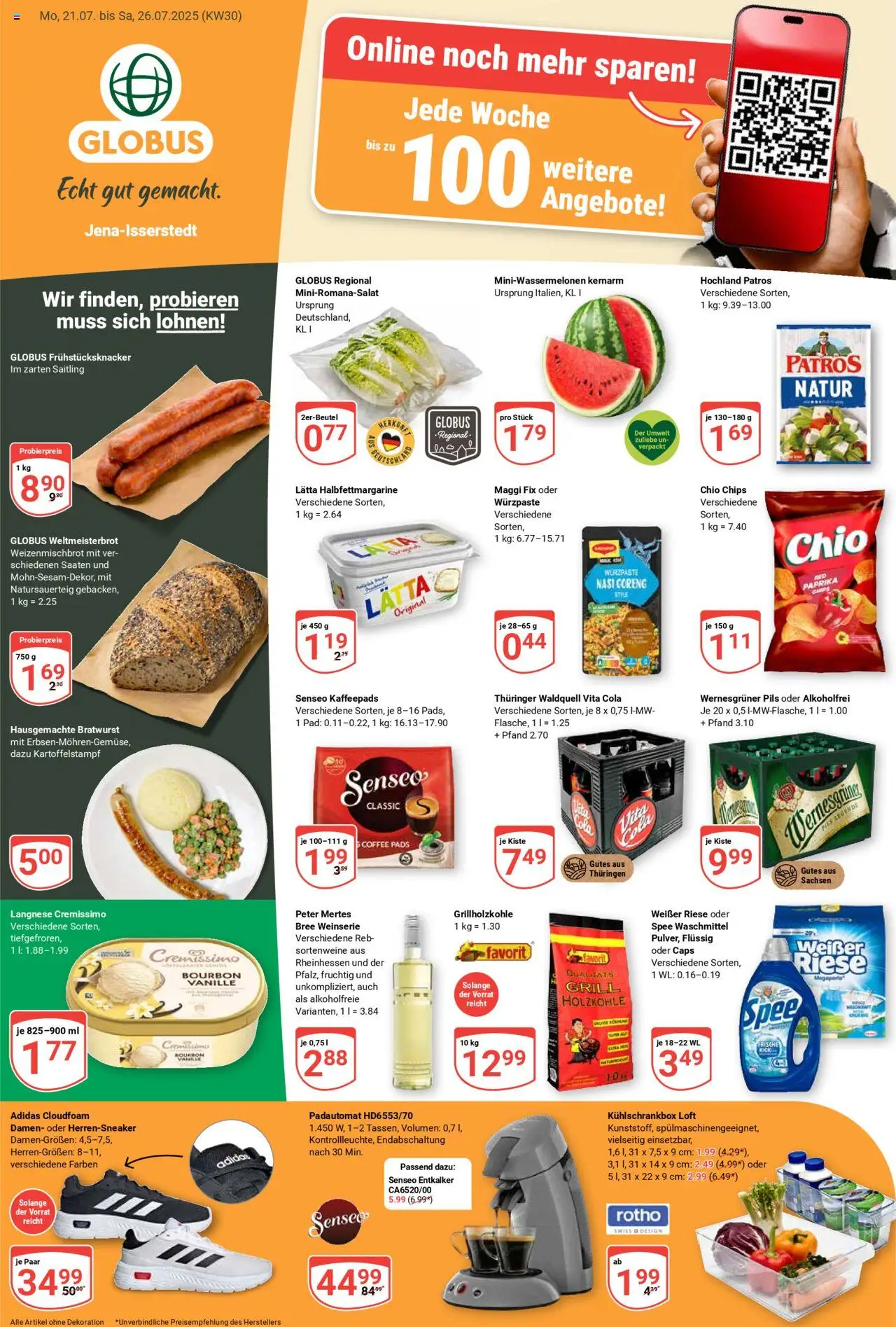 Globus Prospekt 	 - Seite 1 - gültig ab 21.07.2025