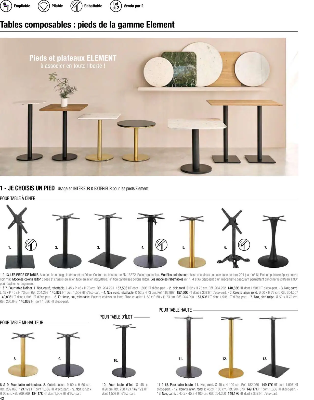 Maisons du Monde Business - page 42 - valable à partir du 01/01/2024