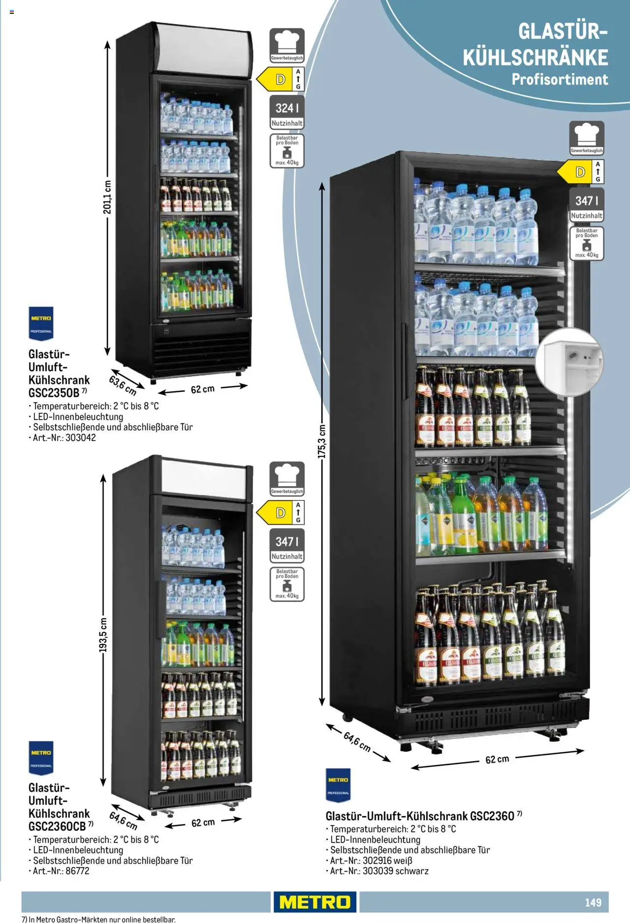 Metro Non Food Sortiment - Seite 149 - gültig ab 01.10.2025