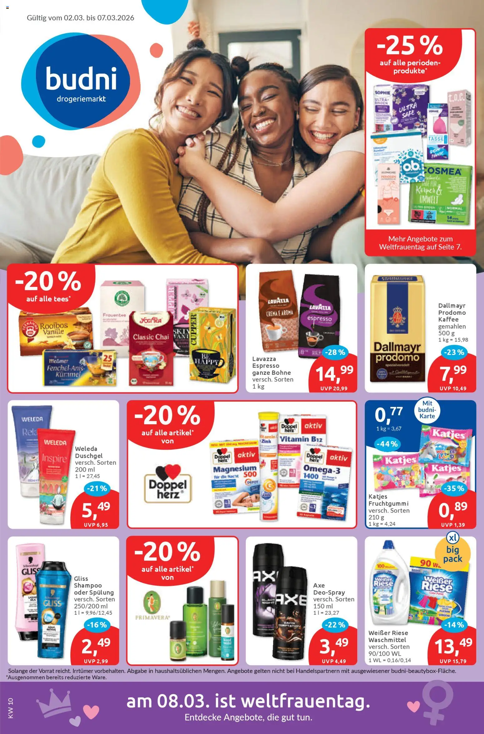 Budni Prospekt 	 - Seite 1 - gültig ab 02.03.2026