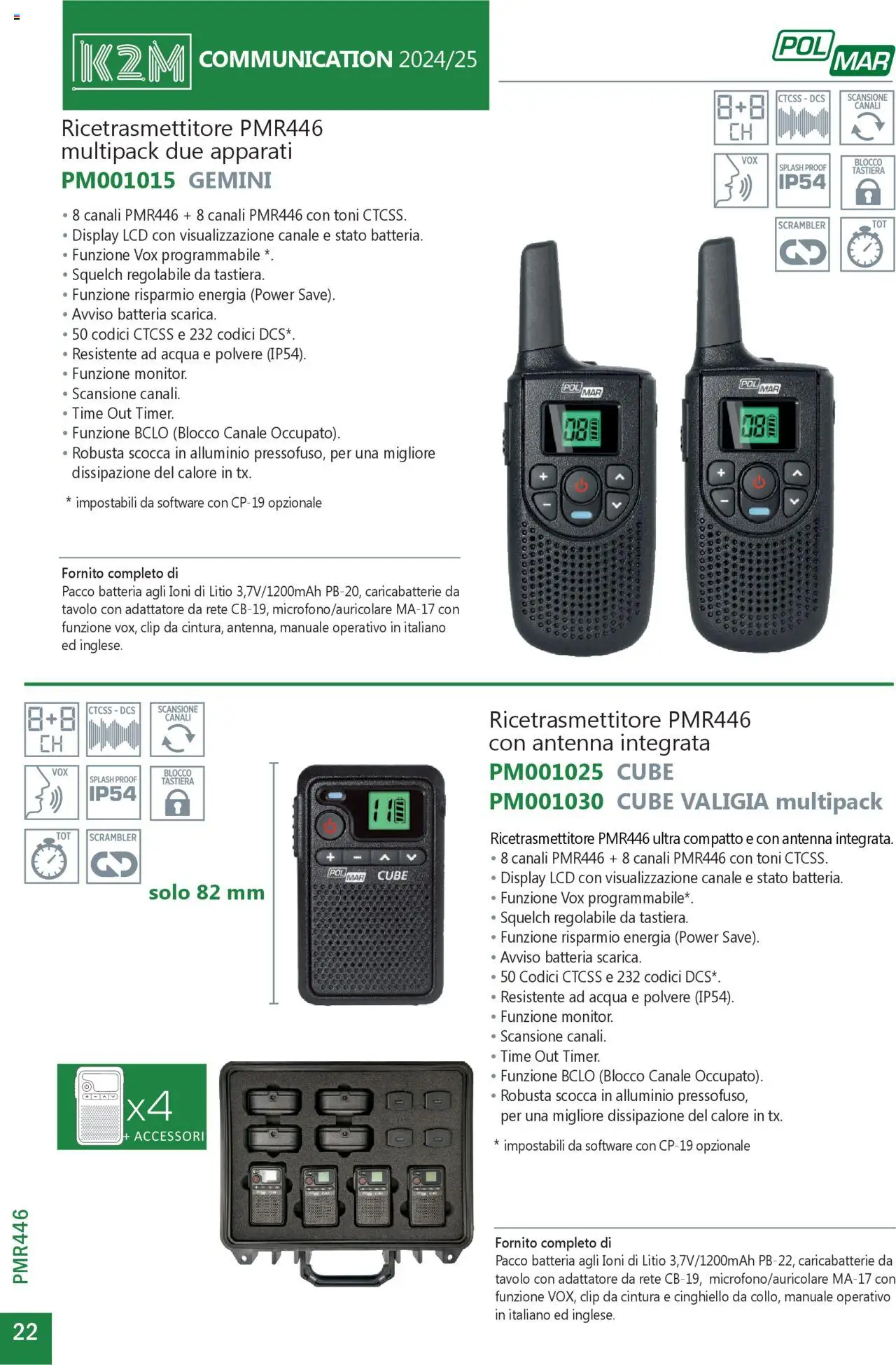 GBC Comunicazione K2M catalogo - pagina 22 - valido dal 31/05/2025