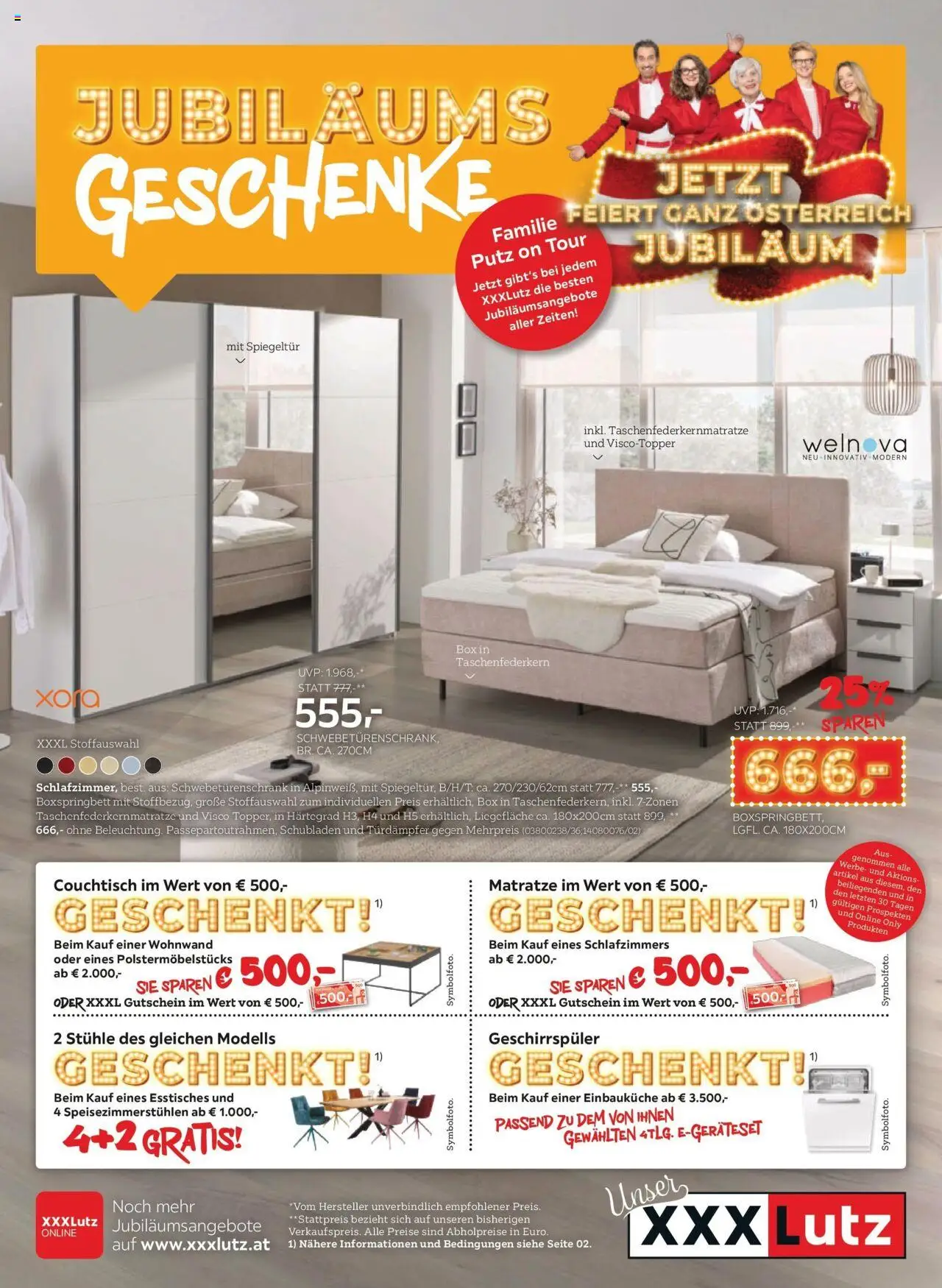 XXXLutz Jubiläum geschenke - Seite 1- gültig ab 02.09.2025