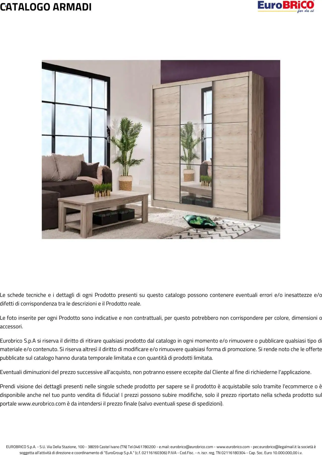 Eurobrico Armadi catalogo - pagina 2 - valido dal 23/07/2025