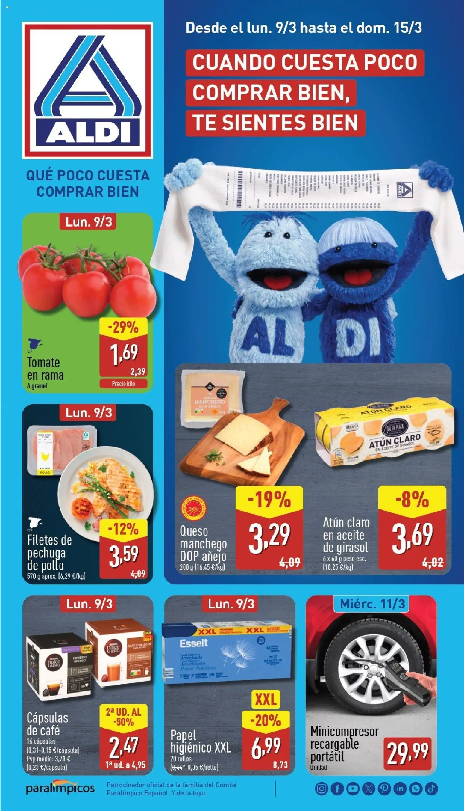 Aldi folleto Península - Página de 1 - Válido desde 09/03/2026
