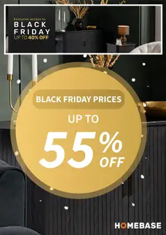 Homebase - Black Friday valid from 03/11/2025