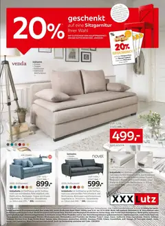Vorschau XXXLutz Sitzgarniture gültig ab 11.11.2025