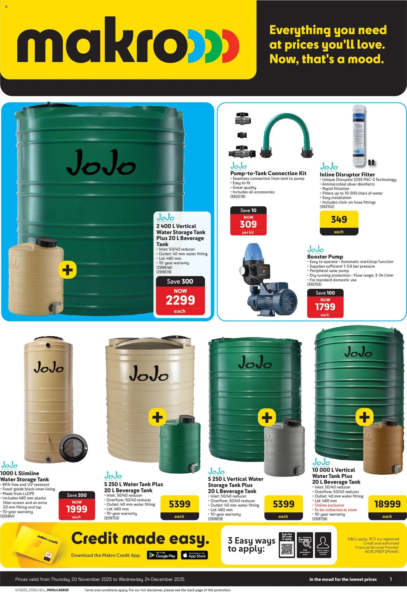 Makro - Jojo Tanks - page 1- valid from 20/11/2025