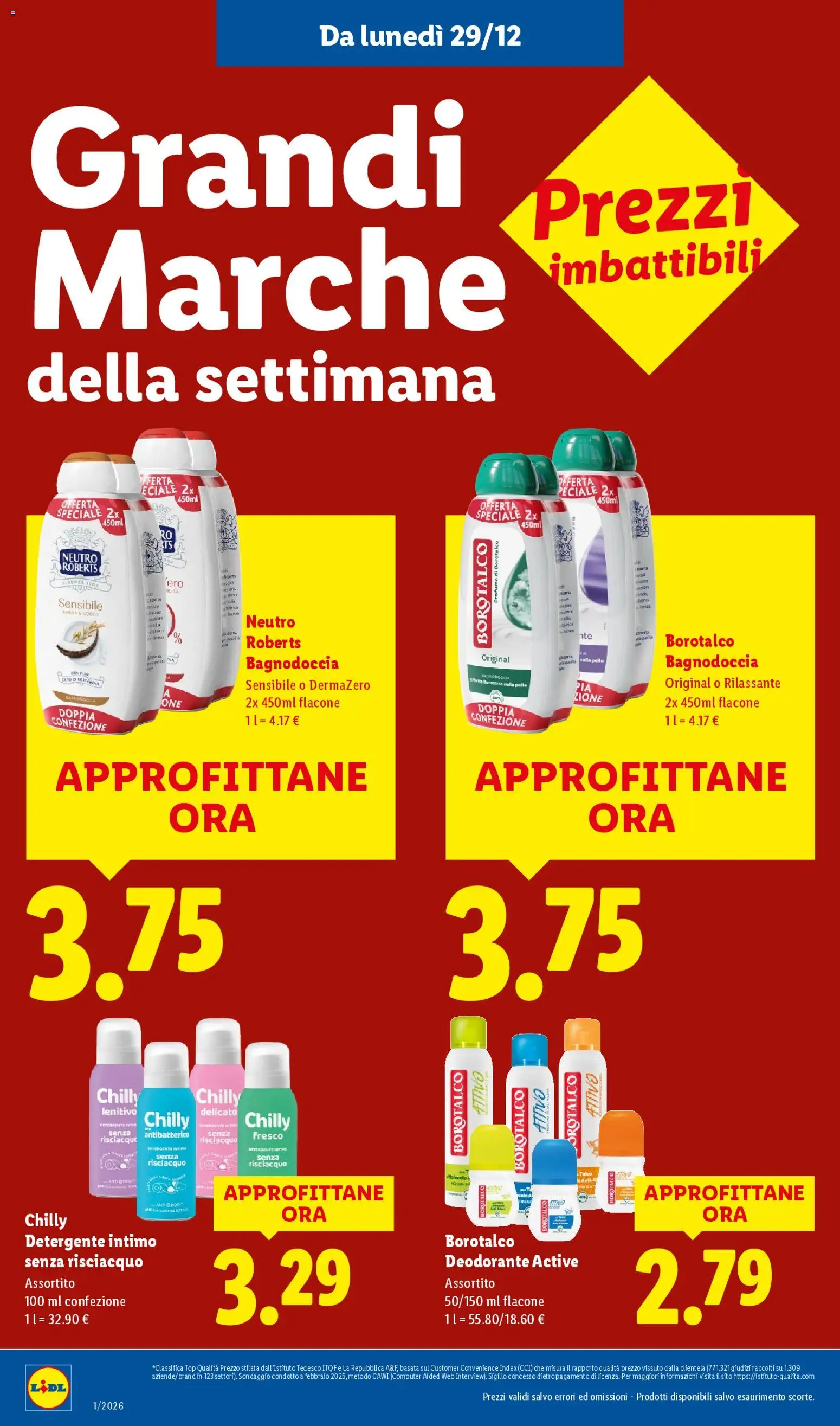 Volantino Lidl	 - pagina 16 - valido dal 29/12/2025