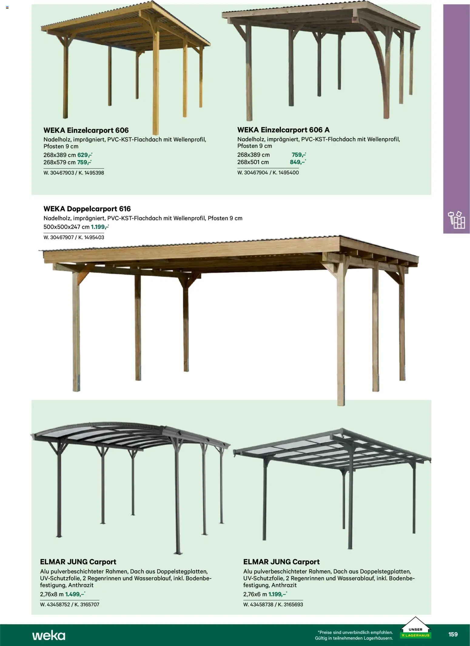 Lagerhaus  Garten und Freizeit Katalog 2026 - page 159- valid from 22.02.2026