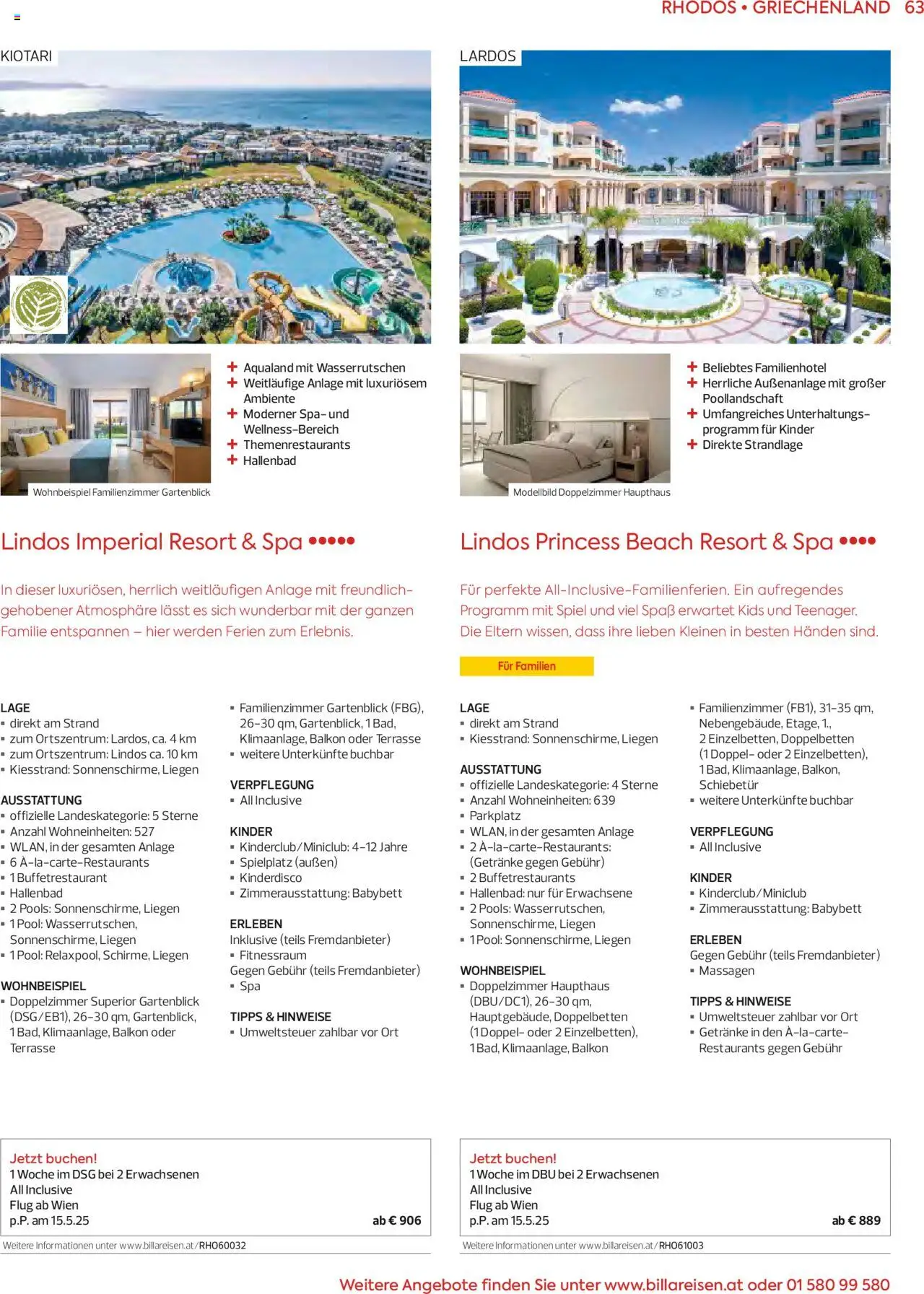 Billa Sommerkatalog 2025 - Seite 63- gültig ab 09.01.2025