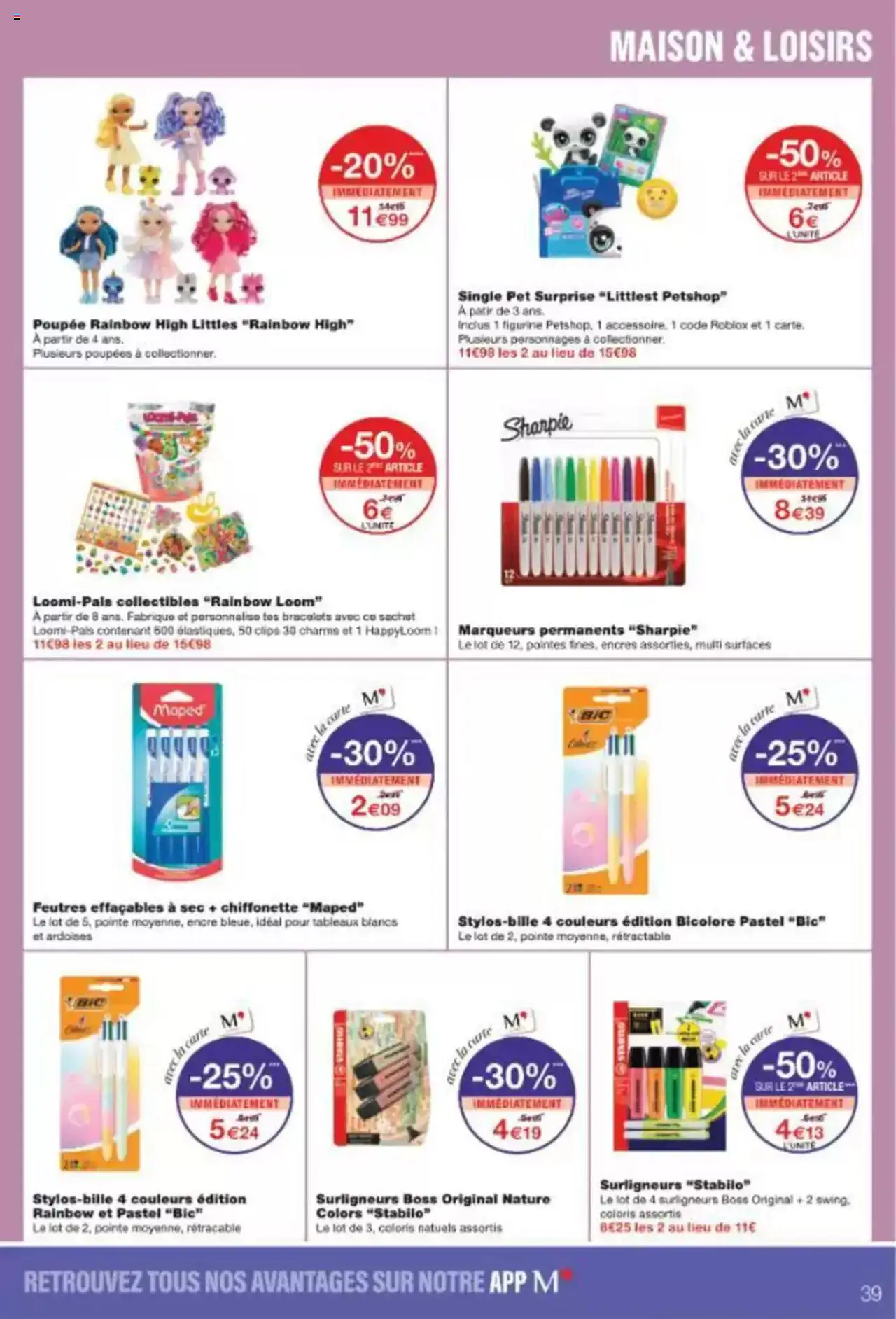 Monoprix catalogue - page 39 - valable à partir du 15/07/2025