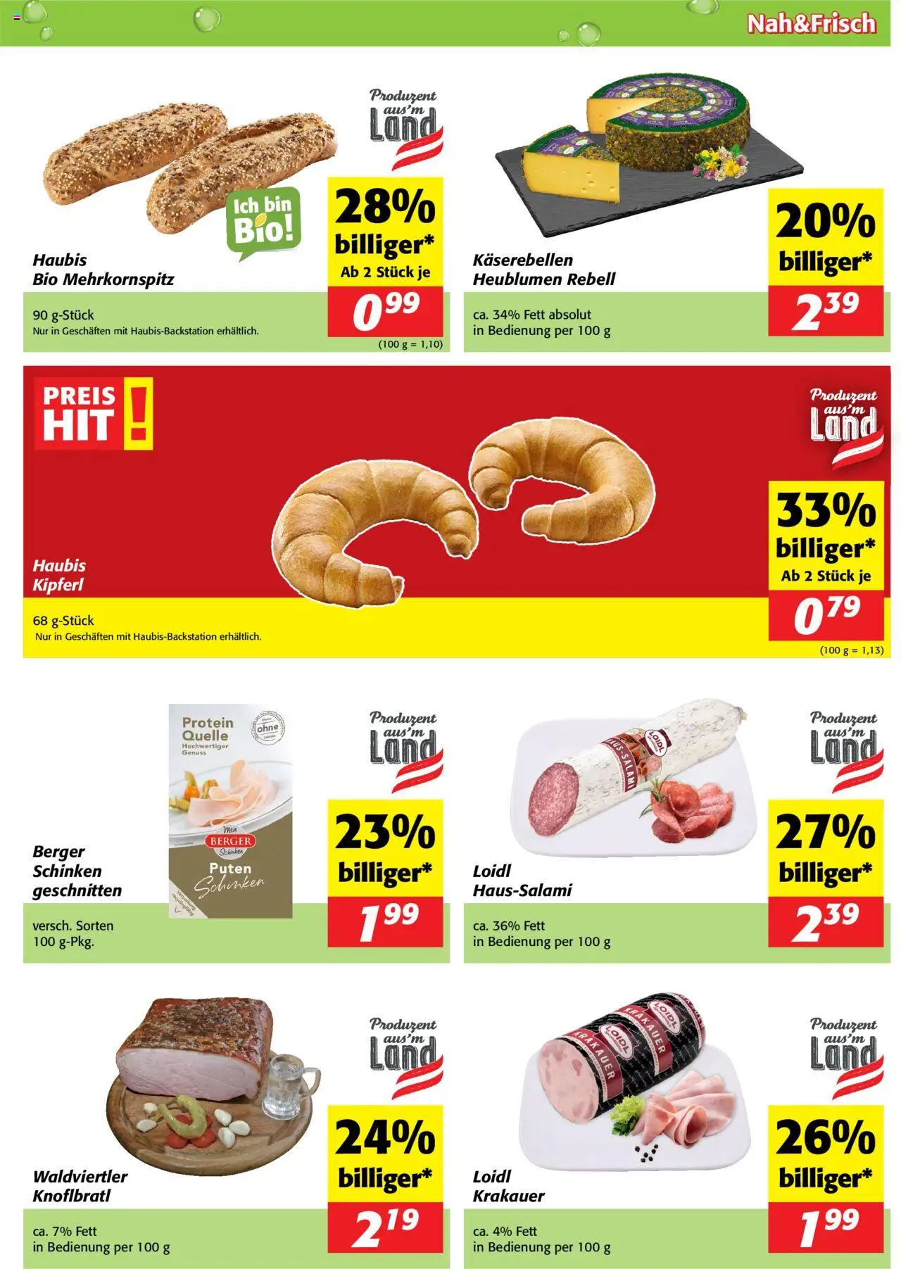Nah und Frisch Flugblatt - Seite 3- gültig ab 23.07.2025