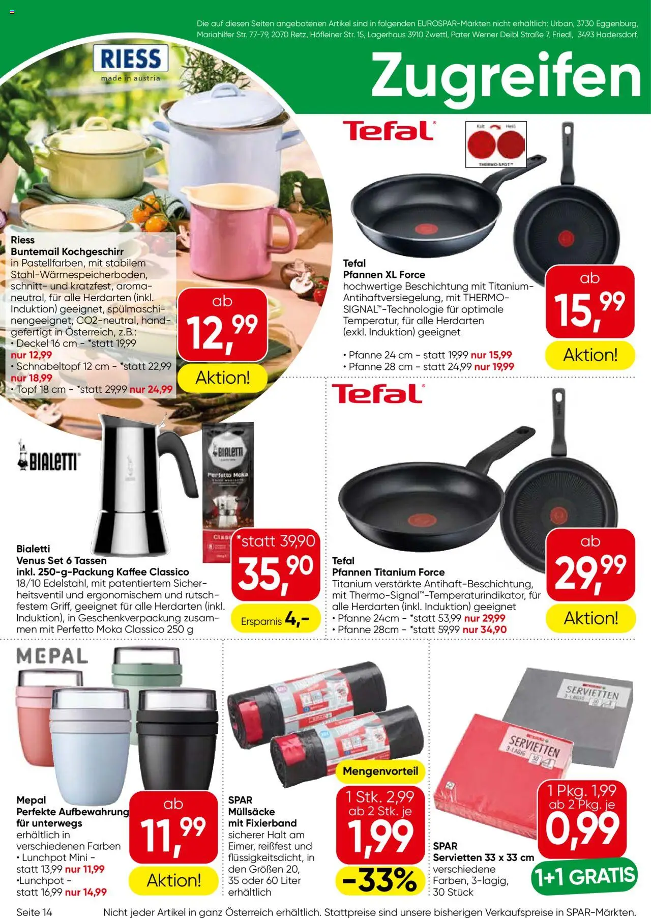 Eurospar Flugblatt - Seite 14- gültig ab 17.07.2025