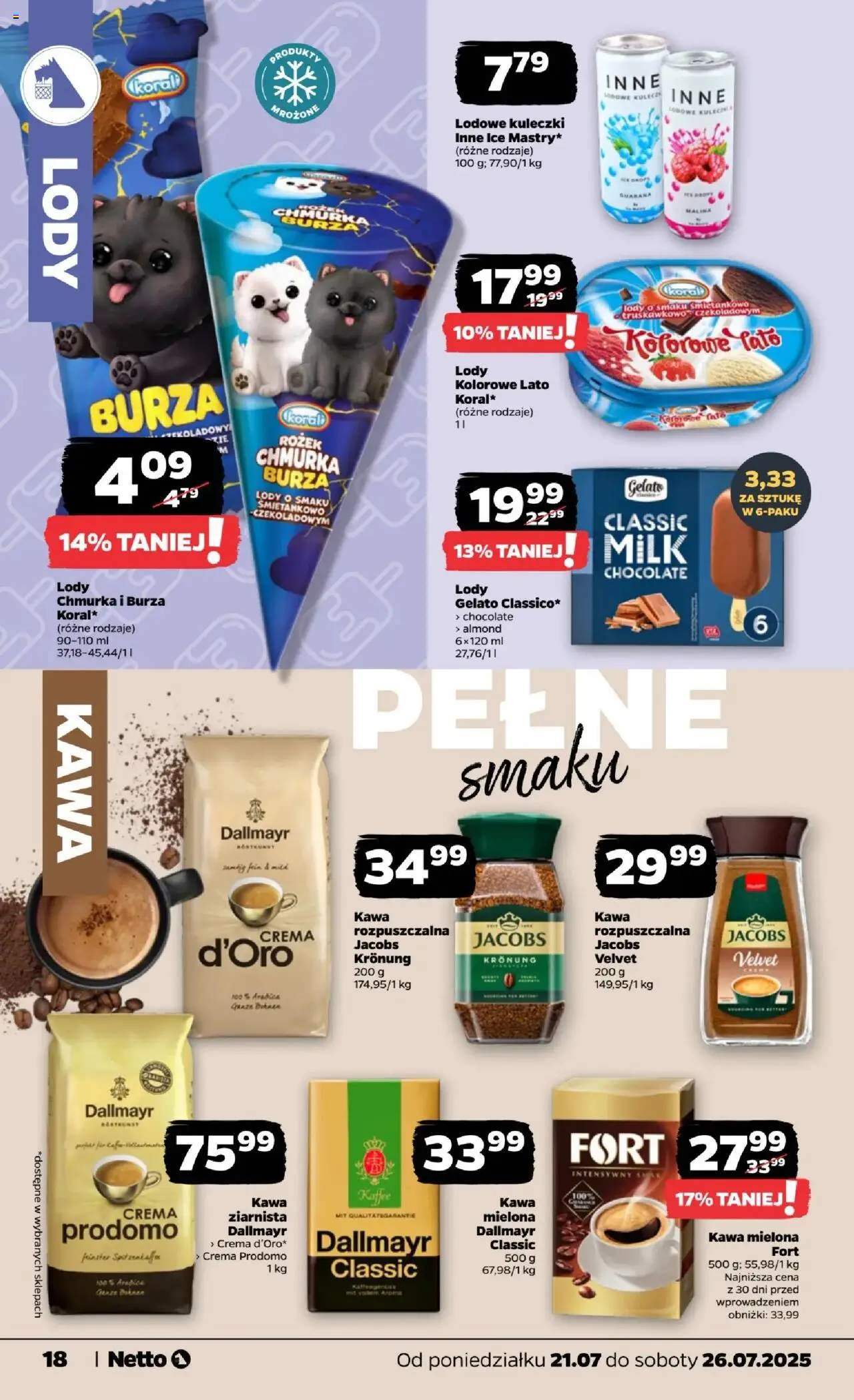 Netto gazetka - Spożywcza - strona 18- ważny od 21.07.2025