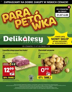Podgląd Delikatesy Centrum Gazetka - Bytom Odrzański Otwarcie ważny od 31.07.2025