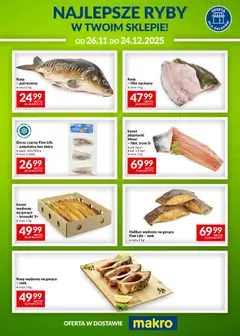 Podgląd Makro Gazetka - Najlepsze ryby w twoim sklepie ważny od 26.11.2025